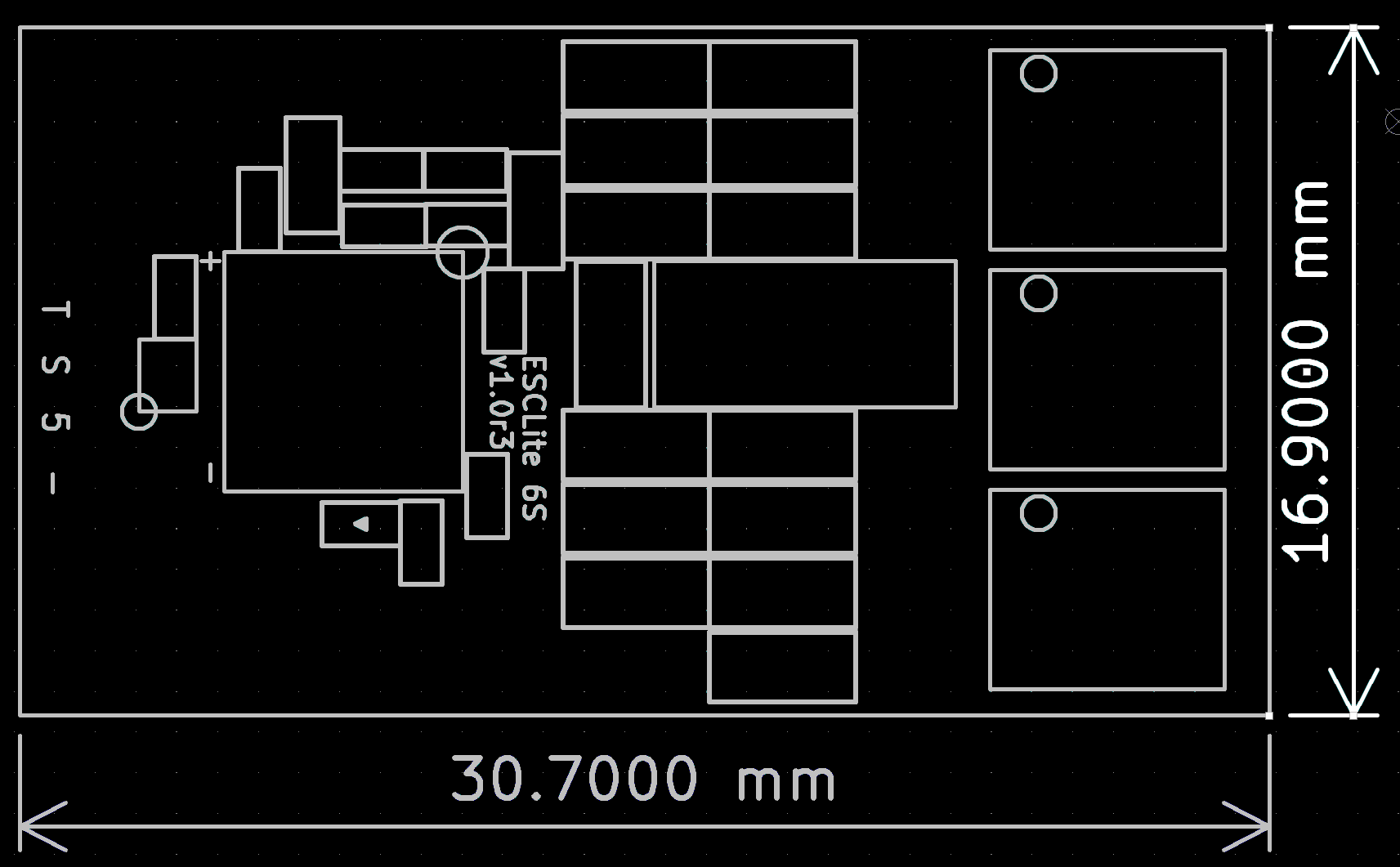 ESCLite 6S dimensions